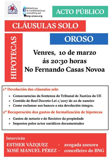 20170310 BNG Oroso Acto Hipotecas