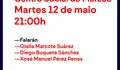 martes 12 de maio en Marzoa.